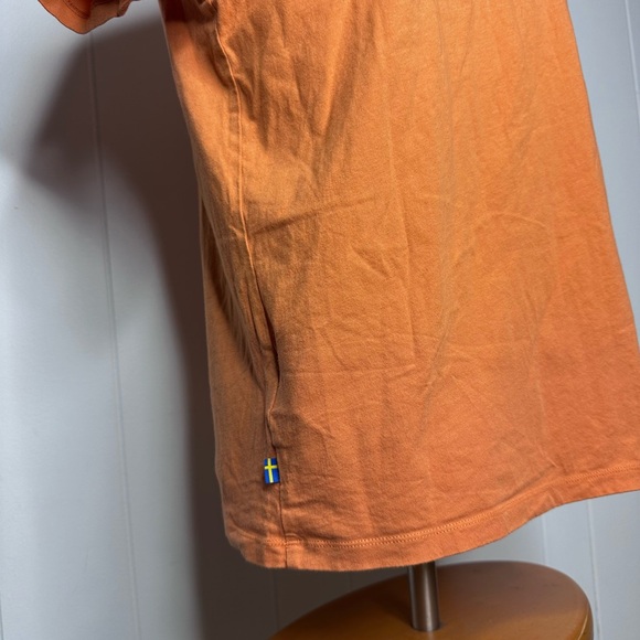 Fjallraven Mens Ovik T-Shirt - Orange - Picture 8 of 9